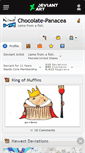 Mobile Screenshot of chocolate-panacea.deviantart.com