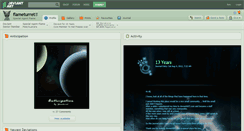 Desktop Screenshot of flameturret.deviantart.com