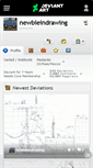 Mobile Screenshot of newbieindrawing.deviantart.com