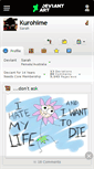 Mobile Screenshot of kurohime.deviantart.com
