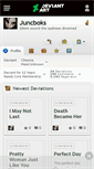 Mobile Screenshot of juncboks.deviantart.com