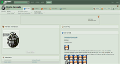 Desktop Screenshot of delete-grenade.deviantart.com
