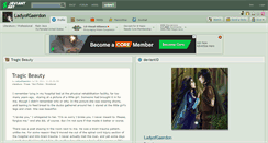 Desktop Screenshot of ladyofgaerdon.deviantart.com
