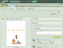 Tablet Screenshot of inoni.deviantart.com