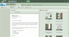 Desktop Screenshot of horse-tutorials.deviantart.com