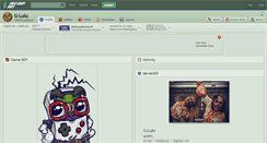 Desktop Screenshot of g-lulu.deviantart.com
