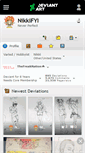 Mobile Screenshot of nikkifyi.deviantart.com
