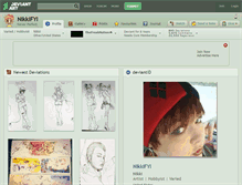 Tablet Screenshot of nikkifyi.deviantart.com