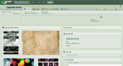 Desktop Screenshot of magnolia-street.deviantart.com