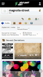 Mobile Screenshot of magnolia-street.deviantart.com