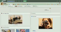 Desktop Screenshot of dinara.deviantart.com