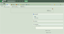 Desktop Screenshot of kiiz.deviantart.com