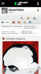 Mobile Screenshot of erasotron.deviantart.com