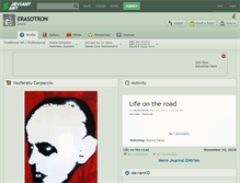 Tablet Screenshot of erasotron.deviantart.com