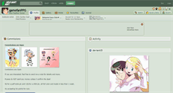 Desktop Screenshot of gamefanppg.deviantart.com