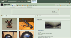 Desktop Screenshot of draconis207.deviantart.com