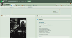 Desktop Screenshot of fernstrom.deviantart.com