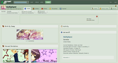 Desktop Screenshot of nolitanami.deviantart.com