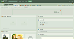 Desktop Screenshot of cloudstrifeeeee.deviantart.com