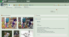 Desktop Screenshot of narota.deviantart.com