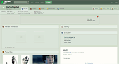 Desktop Screenshot of darkichigocat.deviantart.com
