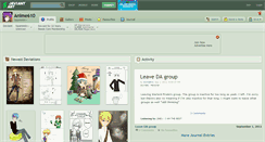 Desktop Screenshot of anime610.deviantart.com