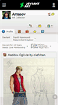 Mobile Screenshot of amasov.deviantart.com