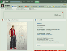 Tablet Screenshot of amasov.deviantart.com