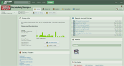 Desktop Screenshot of persnicketystamps.deviantart.com