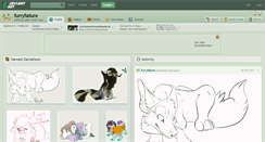 Desktop Screenshot of furryfailure.deviantart.com