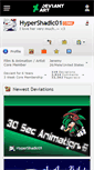 Mobile Screenshot of hypershadic01.deviantart.com