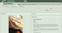 Desktop Screenshot of keepersofthepeace.deviantart.com