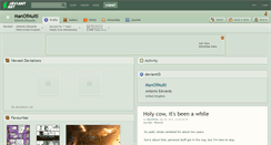 Desktop Screenshot of manofmulti.deviantart.com