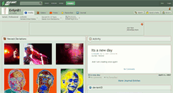 Desktop Screenshot of evilyn81.deviantart.com