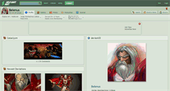 Desktop Screenshot of belenus.deviantart.com
