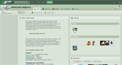 Desktop Screenshot of homework-helpers.deviantart.com