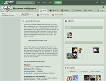 Tablet Screenshot of homework-helpers.deviantart.com