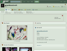 Tablet Screenshot of gesamtkunstwerk.deviantart.com