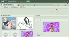 Desktop Screenshot of gordofreeman.deviantart.com