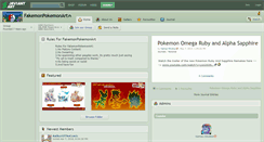 Desktop Screenshot of fakemonpokemonart.deviantart.com