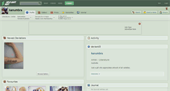 Desktop Screenshot of kanumbra.deviantart.com