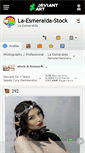 Mobile Screenshot of la-esmeralda-stock.deviantart.com