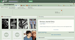 Desktop Screenshot of emrysdragonlord.deviantart.com