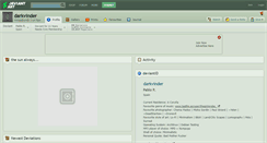Desktop Screenshot of darkvinder.deviantart.com