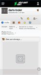 Mobile Screenshot of darkvinder.deviantart.com