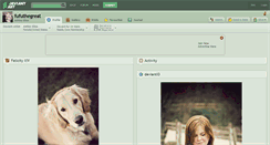 Desktop Screenshot of fufuthegreat.deviantart.com
