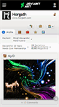 Mobile Screenshot of horgath.deviantart.com