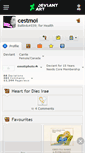 Mobile Screenshot of cestmoi.deviantart.com