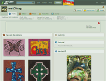 Tablet Screenshot of heartchicago.deviantart.com
