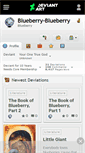 Mobile Screenshot of blueberry-blueberry.deviantart.com